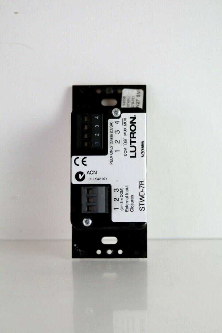 Lutron STWD-7B-BI (Biscuit) HomeWorks SeeTouch 7 Scene/ Button Switch 258