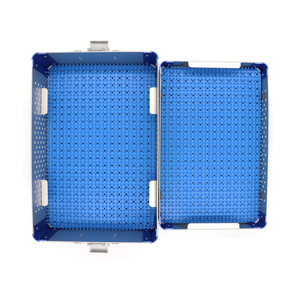 Aluminium Alloy Sterilization Tray Case For Surgical Instruments Box - US Ship