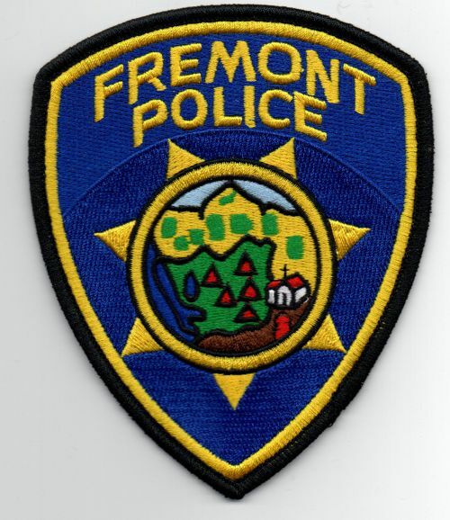 CALIFORNIA CA FREMONT POLICE NICE SHOULDER PATCH SHERIFF