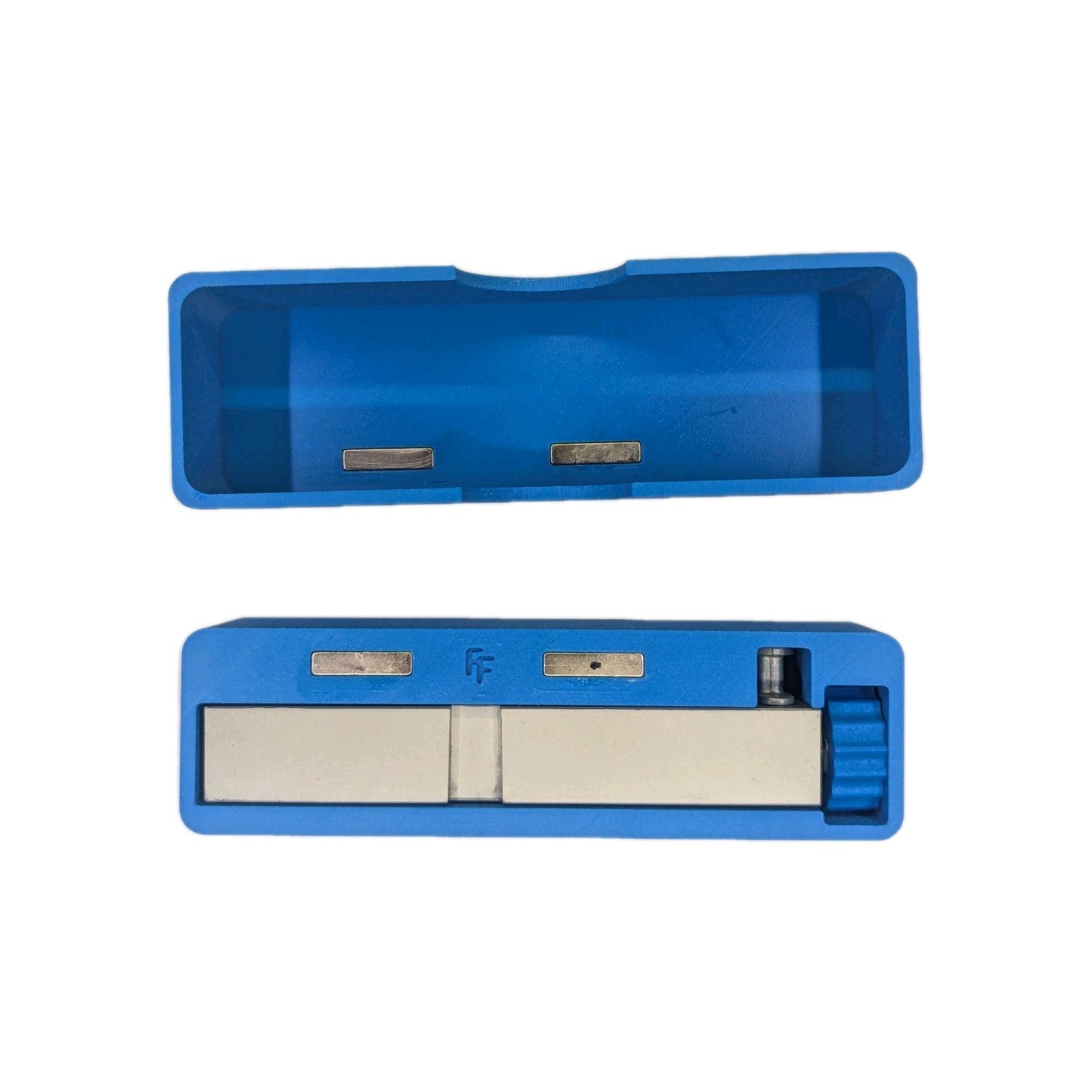 Dillon Powder Bar Box Bundle - Single + Double Bar Boxes w/ Knob, Magnetic Lid
