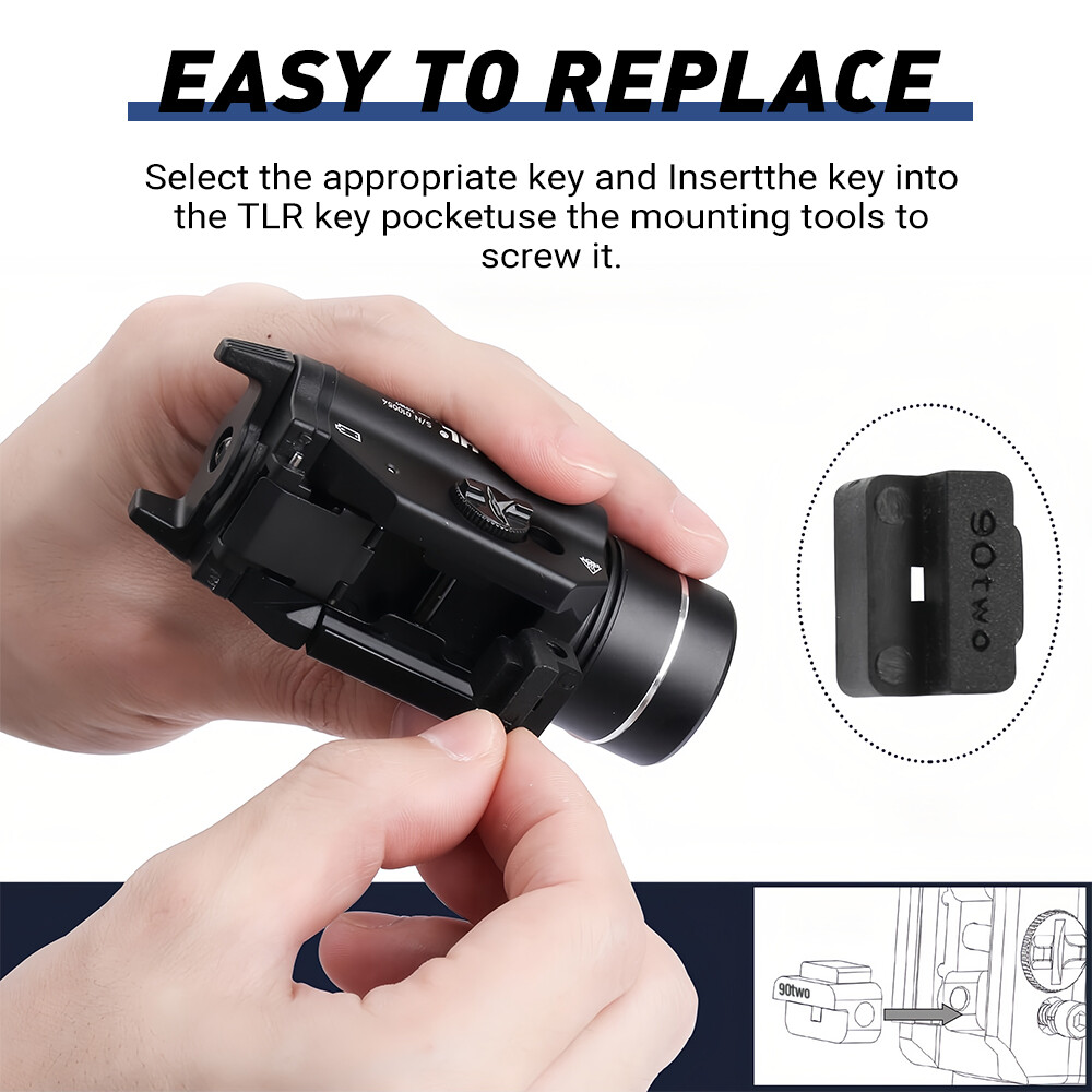 LED Strong Flashlight 1000LM Tactical Lighting Waterproof Outdoor Training Tool