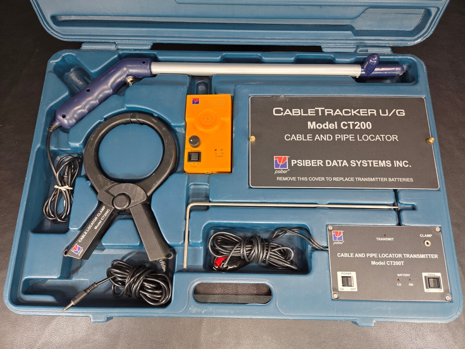 Psiber Data Systems Cable and Pipe Locating System CT200 FAST SHIP!💨✅