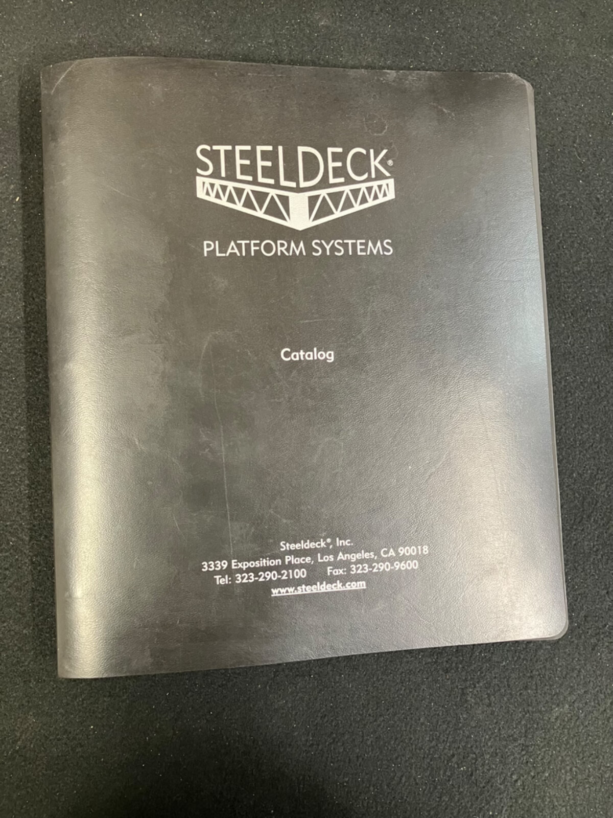 VINTAGE STEELDECK PLATFORM SYSTEMS CATALOG, LOS ANGELES, CALIFORNIA