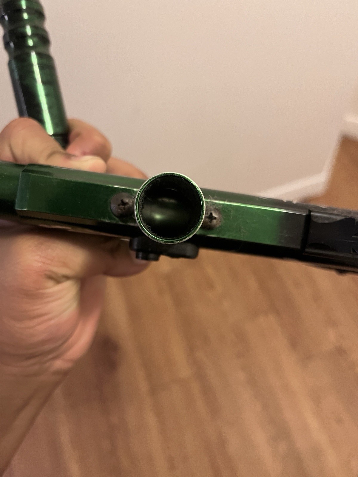 Spyder Flash Electronic Semi-Auto Paintball Marker Green & Black