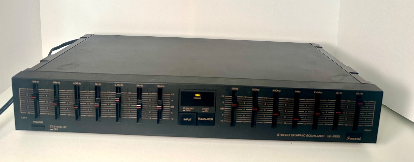 Vintage Sansui SE-1000 Stereo Component 7 Band Stereo Graphic Equalizer