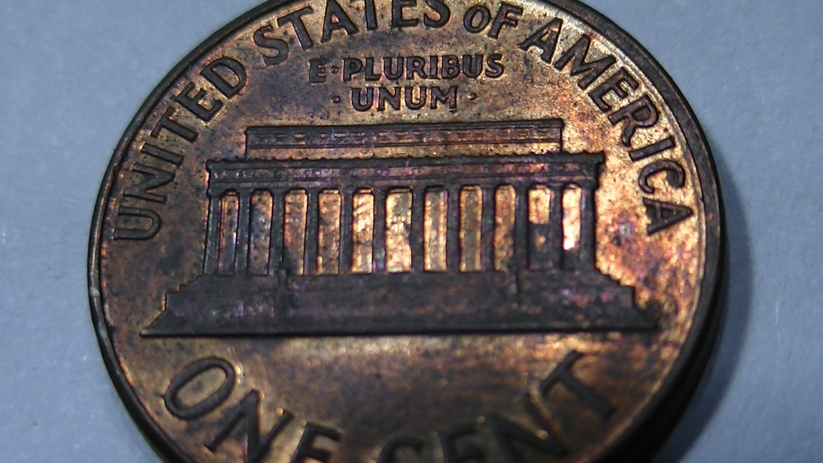 1960 D DENVER DOUBLE DD MINT MARK ERROR LINCOLN MEMORIAL PENNY CENT BOLD NICE!