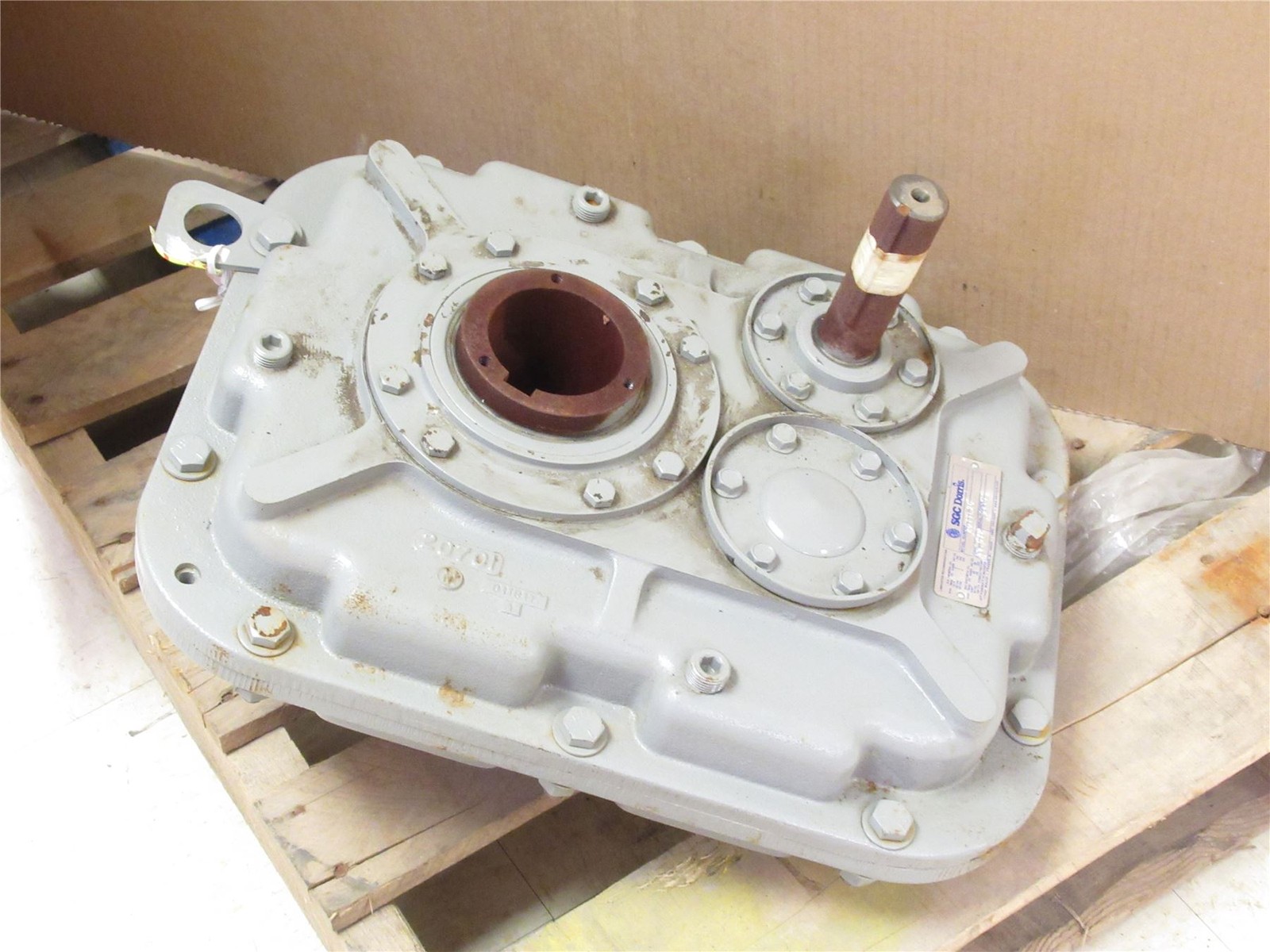 227504 Old-Stock; SGC Dorris 207TL20 Gearbox; 19.572:1