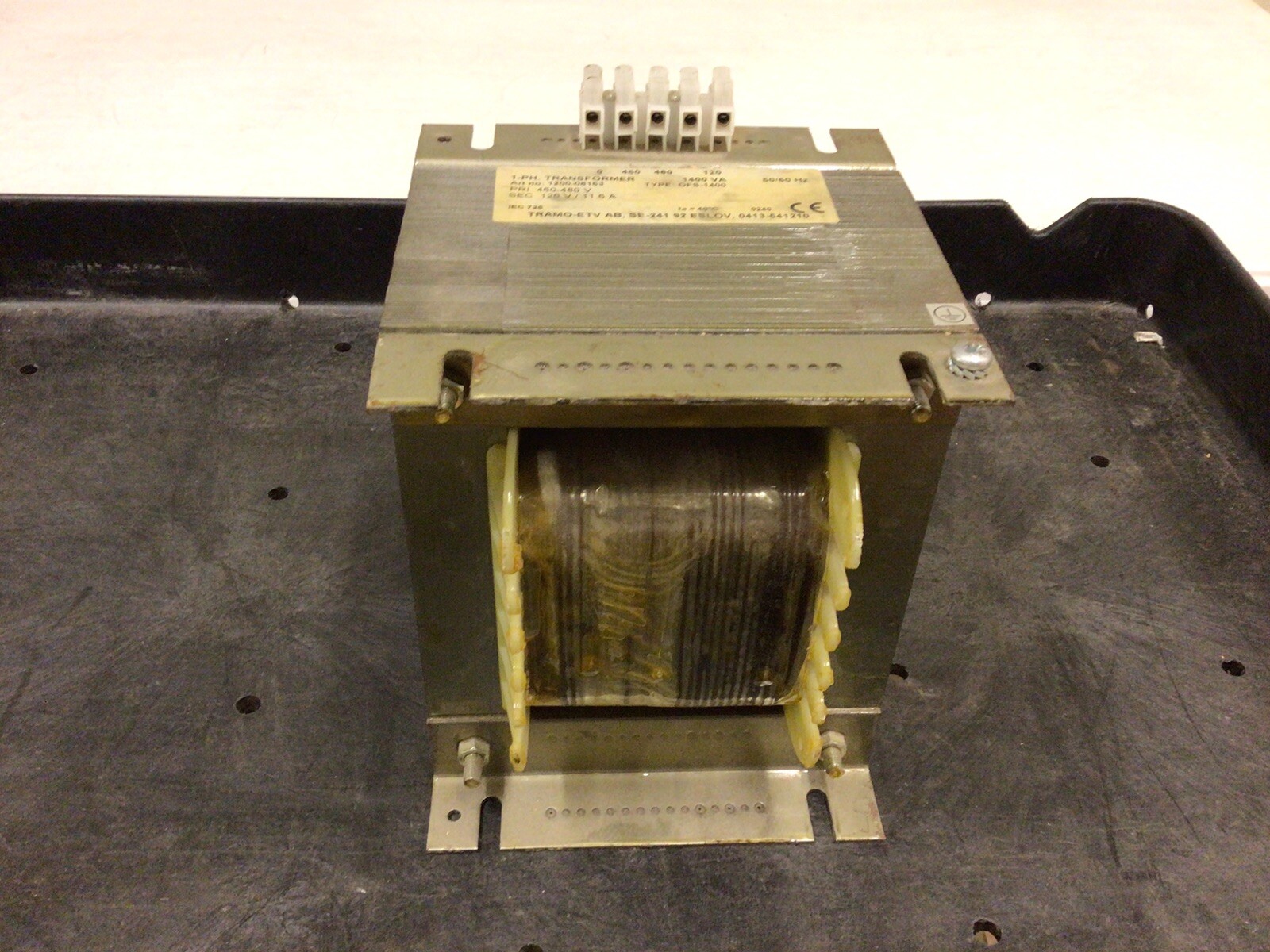 TRAMO-ETV 1200-08163 OFS-1400 IEC726 TRANSFORMER, 50/60HZ, 460-480V, FREE SHIP