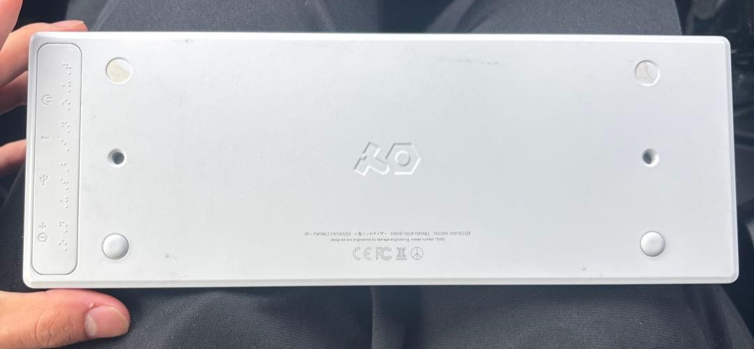 Teenage Engineering OP-1 Portable Synthesizer Sampler Keyboard White Unit