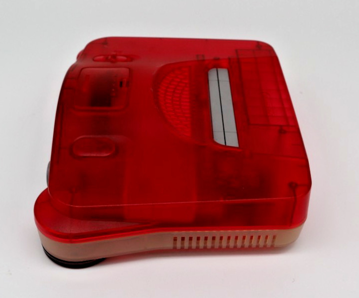 Nintendo 64 NUS-001 Clear Red Console Tested working