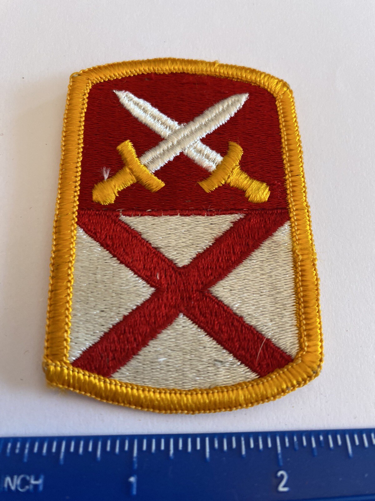 US Army 167th Support Command Patch Full Color Patch Sustainment INV5541