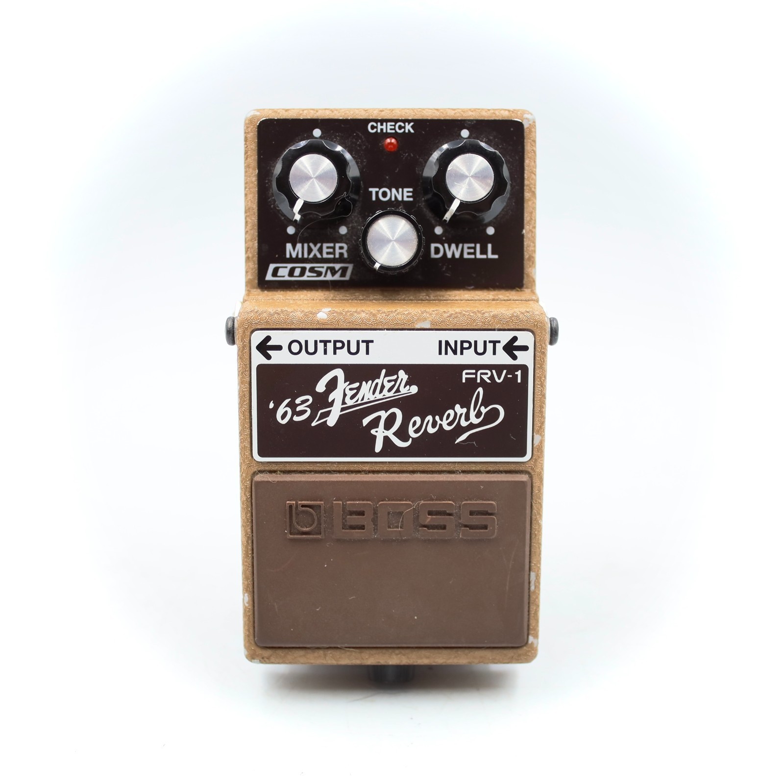 BOSS FRV-1 '63 Fender Reverb Guitar Effect Pedal C5G5xxx