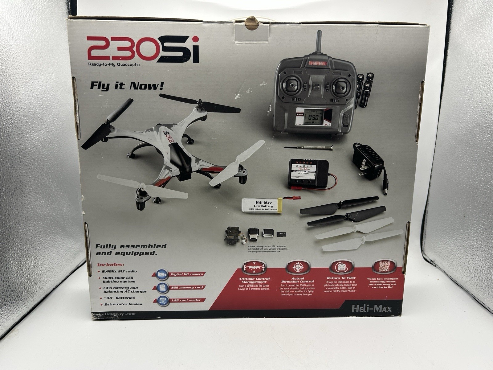 Heli-Max 230Si Ready To Fly NOS in Box