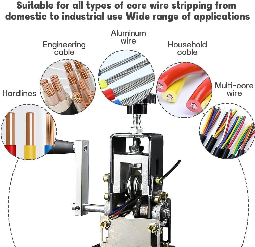 Automatic Copper Wire Stripper Machine, Drill Powered