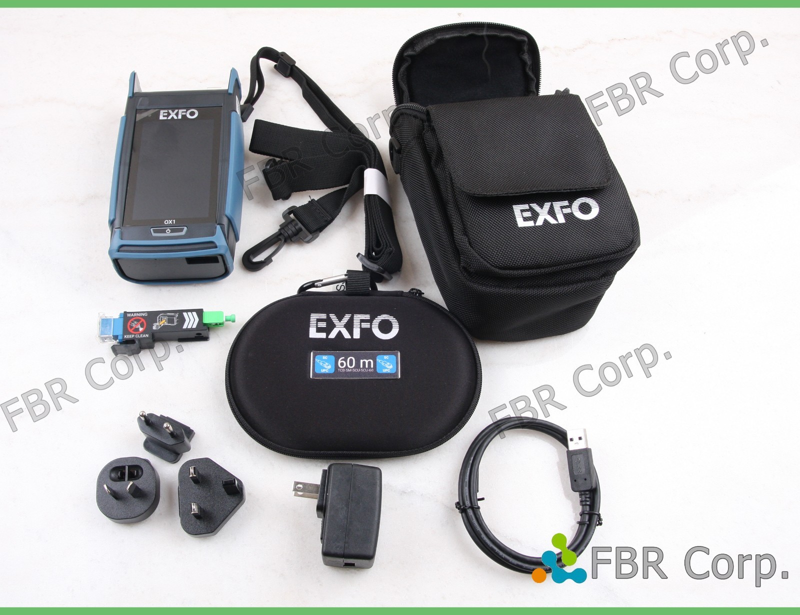 NEW EXFO OX1-PRO-M 1650 Live Explorer PRO Kit Fiber Optical Dual-Band Multimeter