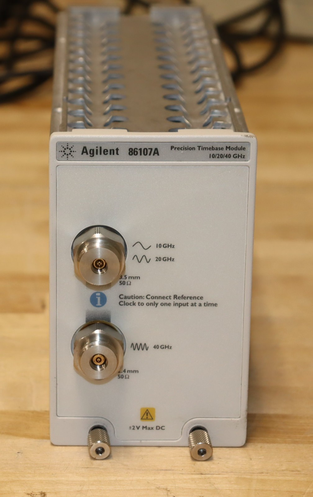 Agilent Keysight 86107A-040 Precision Timebase Reference Module 10/20/40GHz GOOD