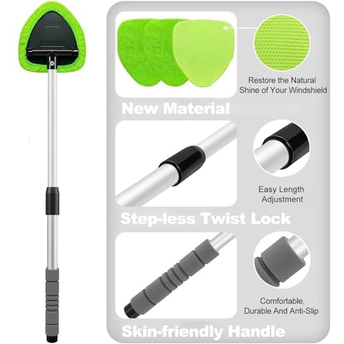 XINDELL 29-inch Windshield Cleaner Tool – Car Interior Window Cleaning Kit 29in