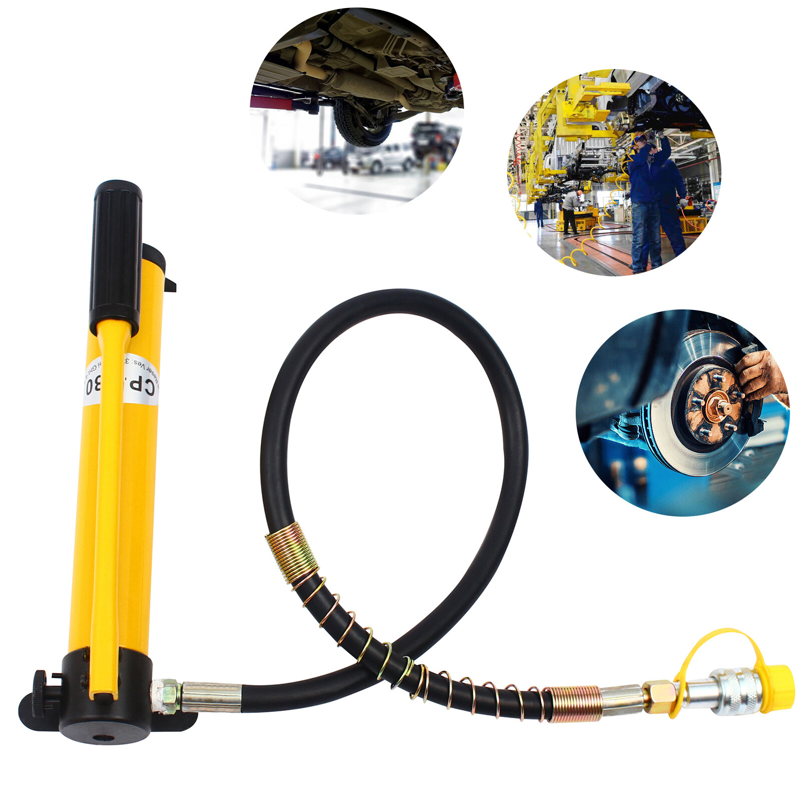 10 Ton Hydraulic Hand Pump CP-180 Hydraulic Manual Pump 10000 PSI Single Acting