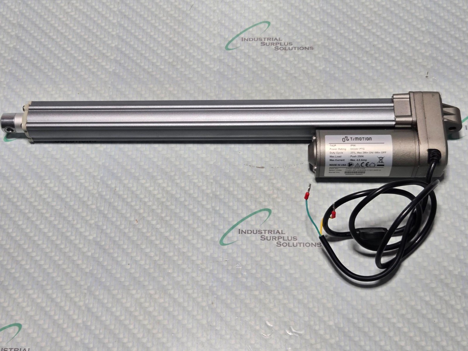 TIMOTION TA2P-5270-U03 MOTOR ACTUATOR 24VDC