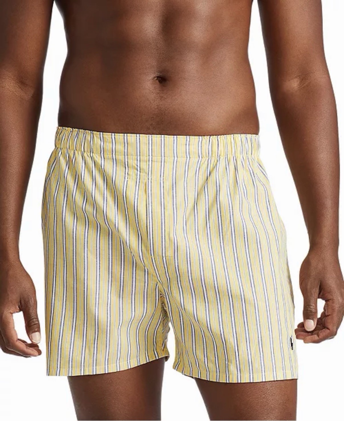 Men’s Polo Ralph Lauren Classic Fit Woven Boxers 3 Pack 100% Cotton Size Large