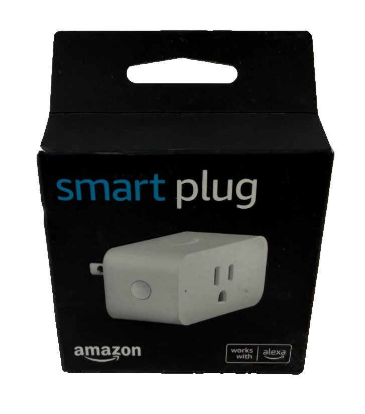 NEW SEALED Amazon WiFi Smart Plug White, Compatible with Alexa Voice Control