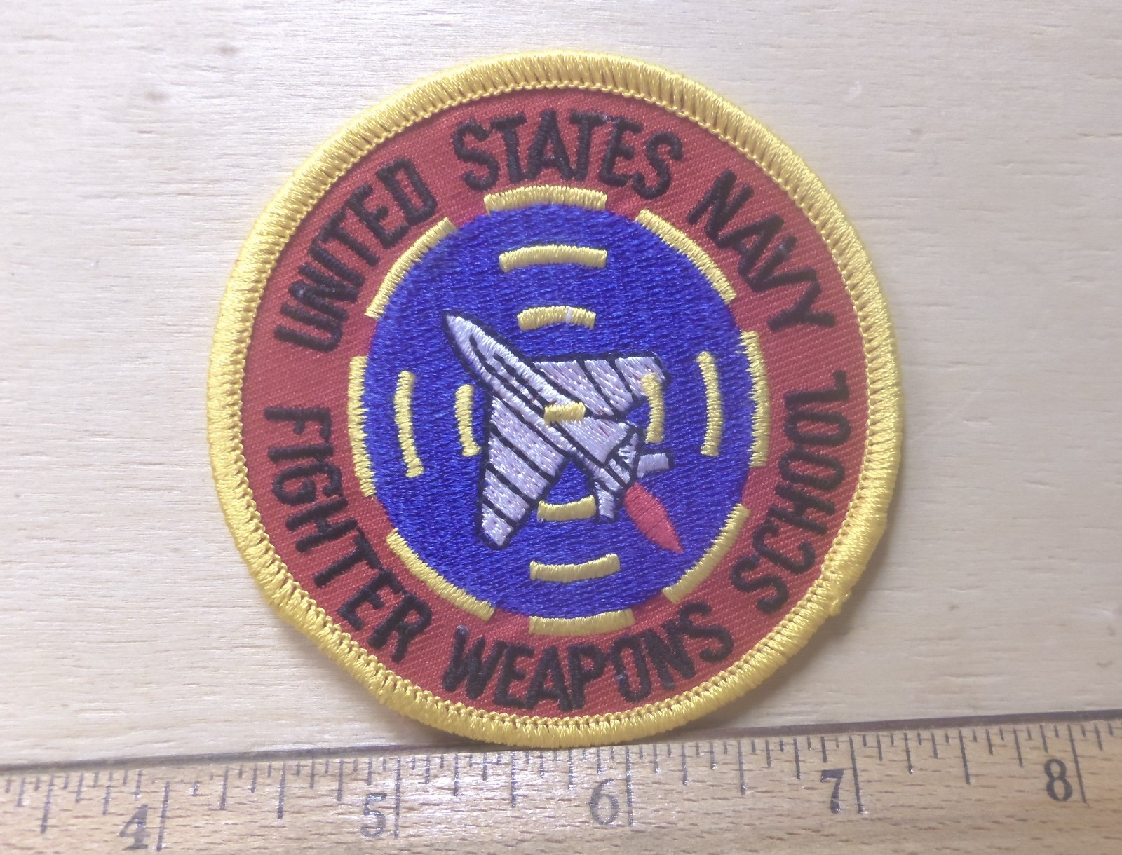 United States Navy - Fighter Weapons School Embroidered Patch
