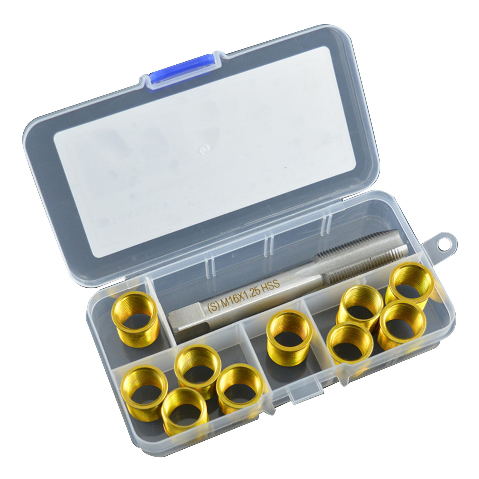 11PCS New Universal Spark Plug Thread Repair Tools Kit with M14x1.25 Inserts