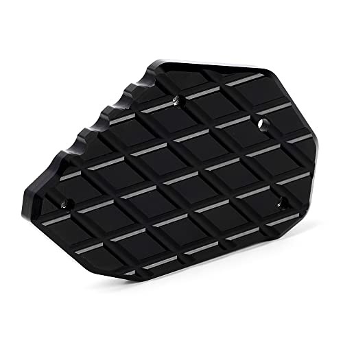 Motorcycle Side Stand Extension Kickstand Plate Compatible With black-1