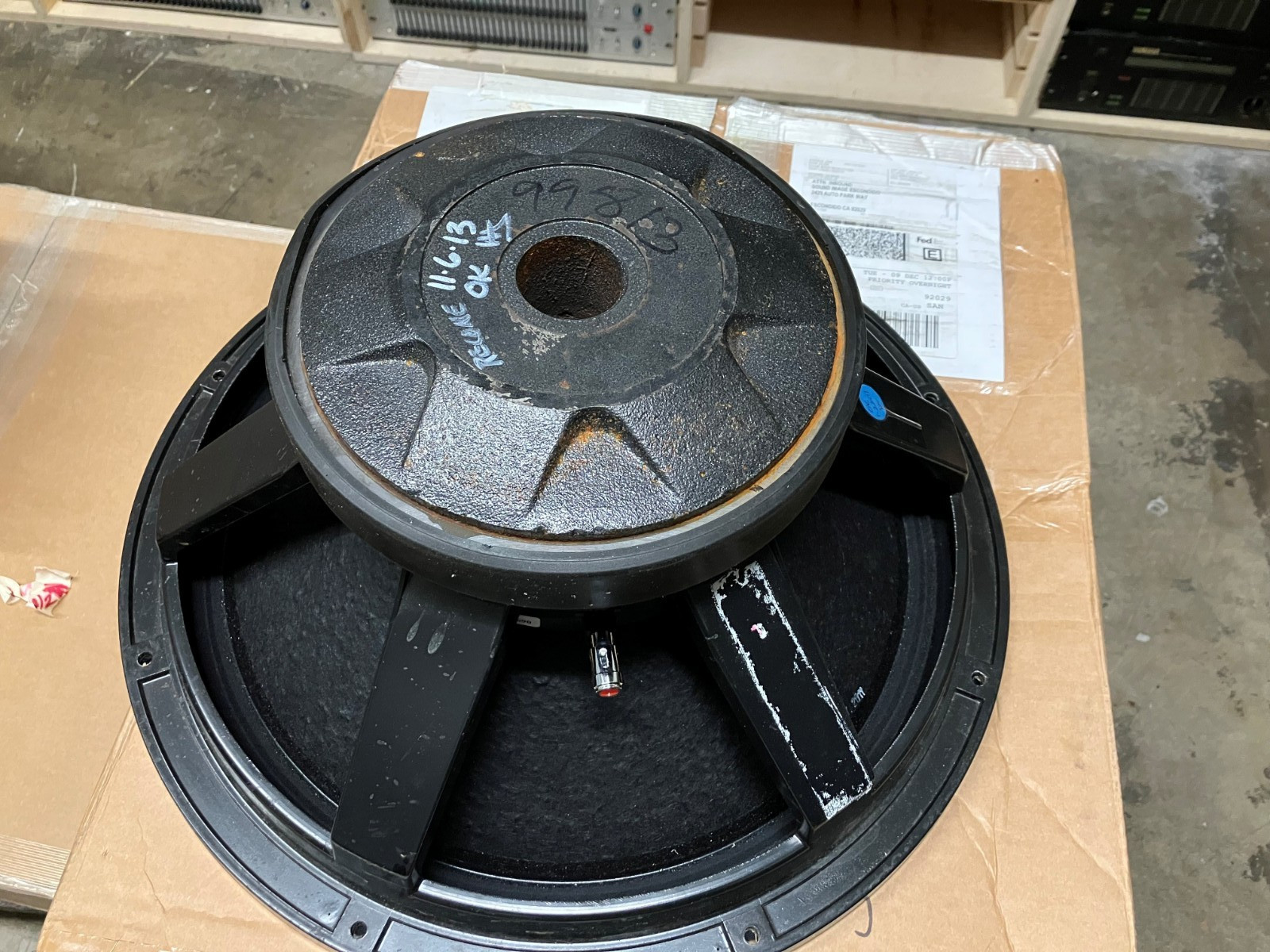 Beyma G550H/L-Acoustics HP BE 181 18" Loudspeaker, 8 ohm