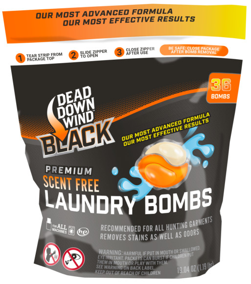 Dead Down Wind Laundry Bombs Ddw 118418 Black Prem Laundry Bombs 36ct