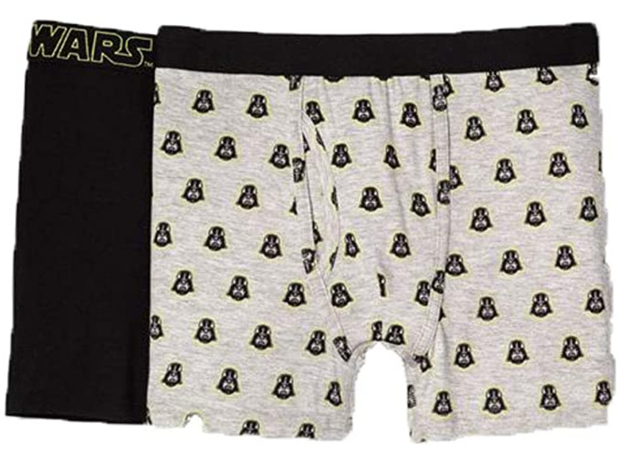 Men's Star Wars 2-Pk Boxer Briefs, Darth Vader Size Medium