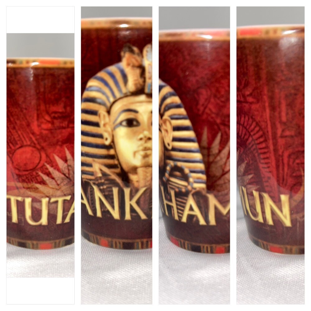 Tutankhamun Collector Shot Glass 2008 Souviner