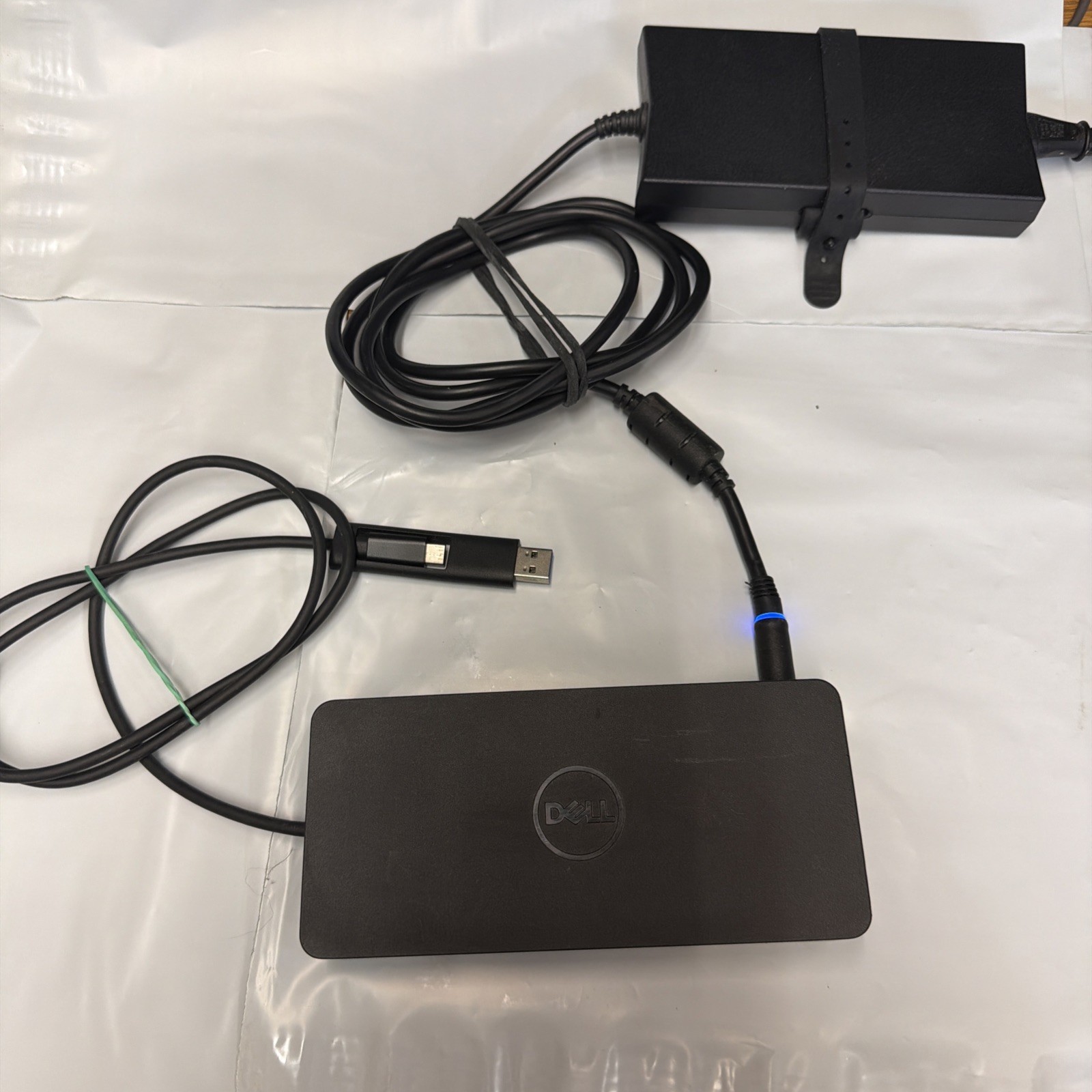 Dell D6000 Docking Station with 130W Charger Ultra 4K HDMI DP USB 3.0 M4TJG