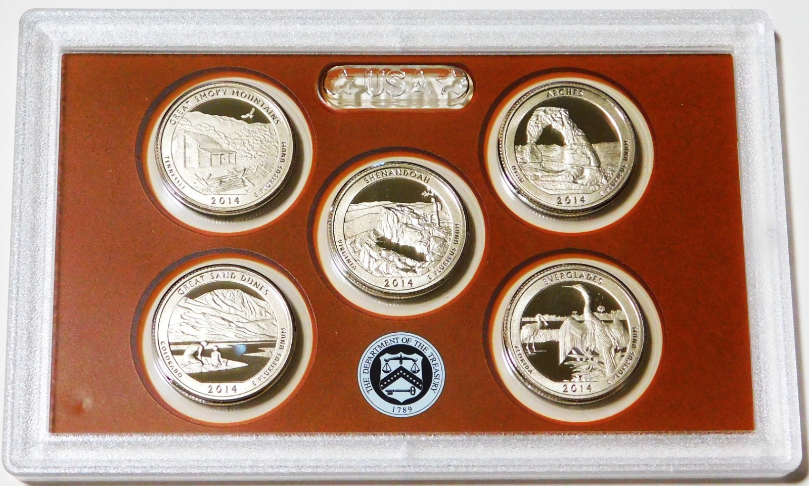 2014-S US Mint 14-Coin Proof Set - W/OGP & COA - #77-197B