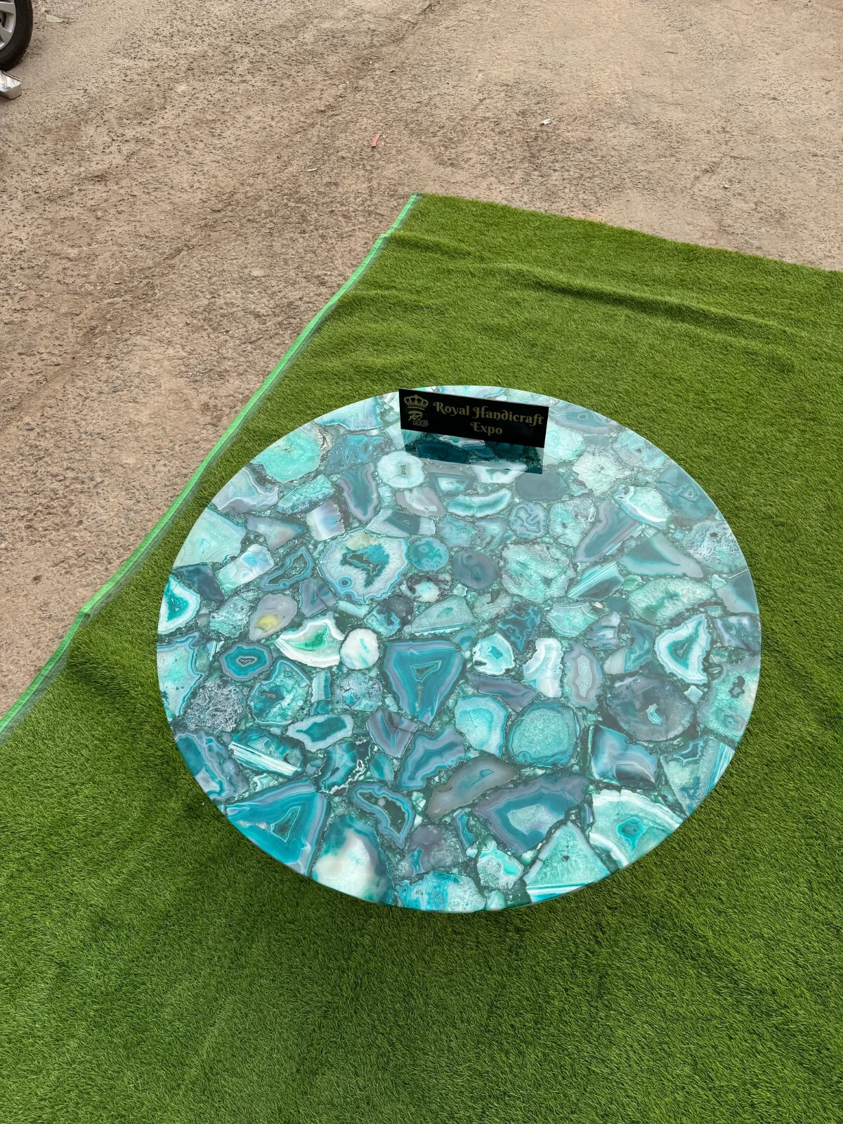 Agate Table, Agate Console Table, Agate Countertop/Side Table/ Agate Table Top