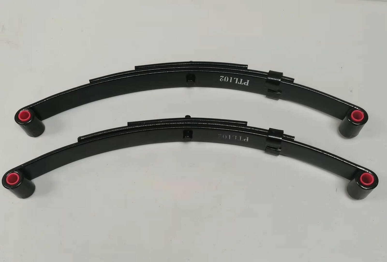 (2)Double Eye Boat Trailer Leaf Spring 3 Leaf  20-3/8" Length 1000 Lb Capacity