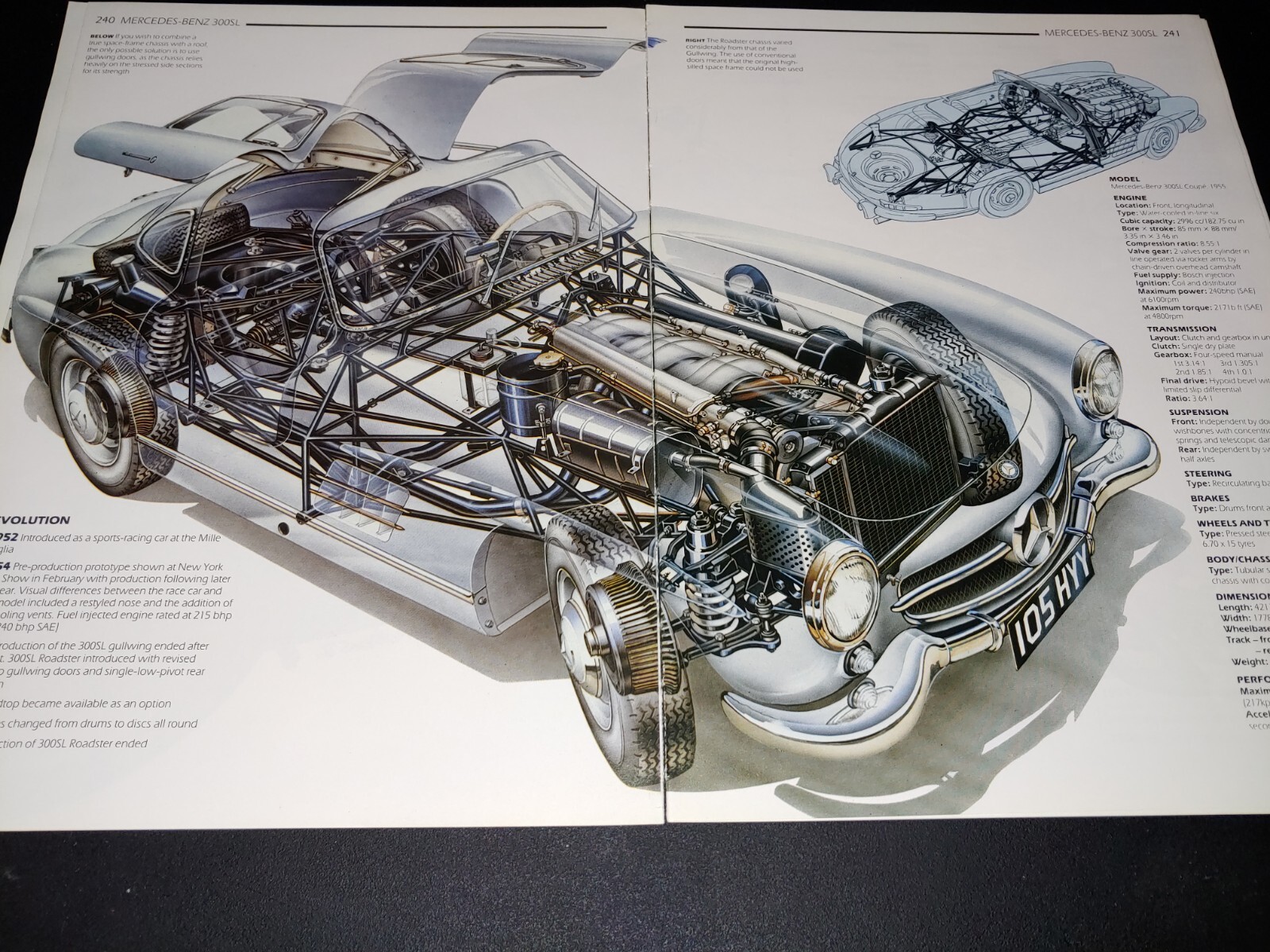 Mercedes Benz Car Picture Collectible Out of Print Wall Art Decor