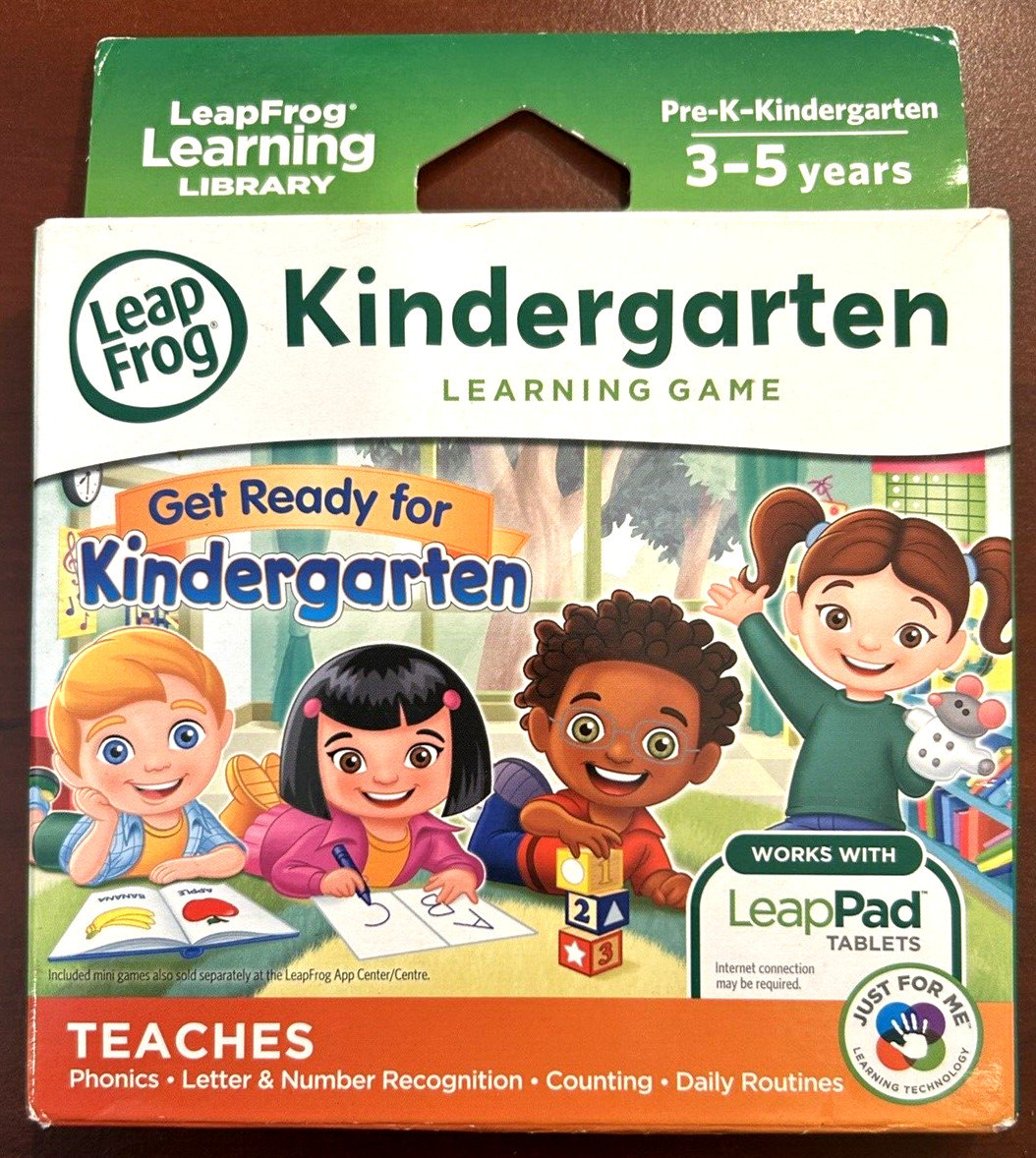 LeapFrog LeapPad Explorer: Get Ready for Kindergarten, LeapPad 1 2 3 GS Ultr NEW