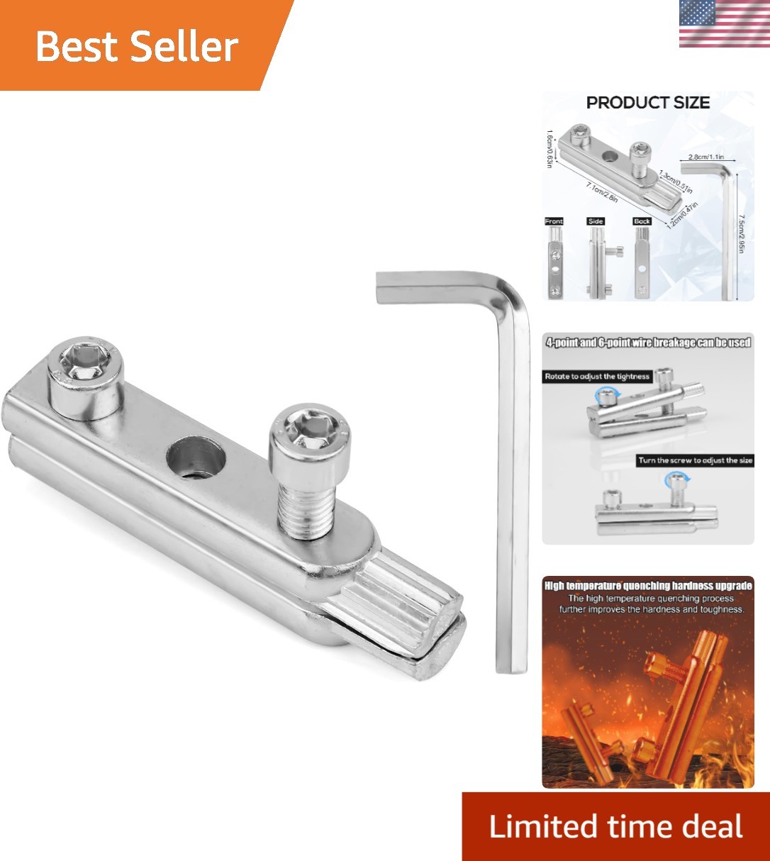 Effortless Broken Pipe Extractor Tool Kit for Home DIY - Tool Steel Durable