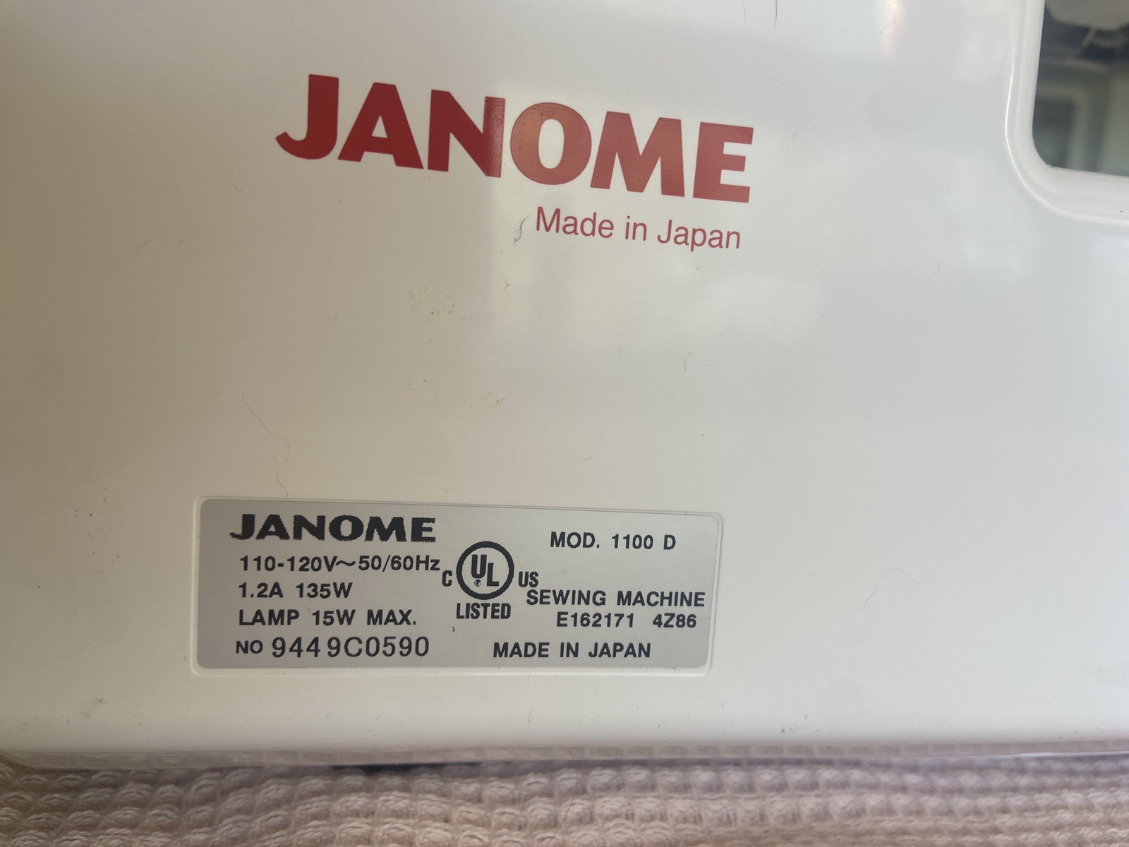 Janome Serger Machine Kit 1100D Professional