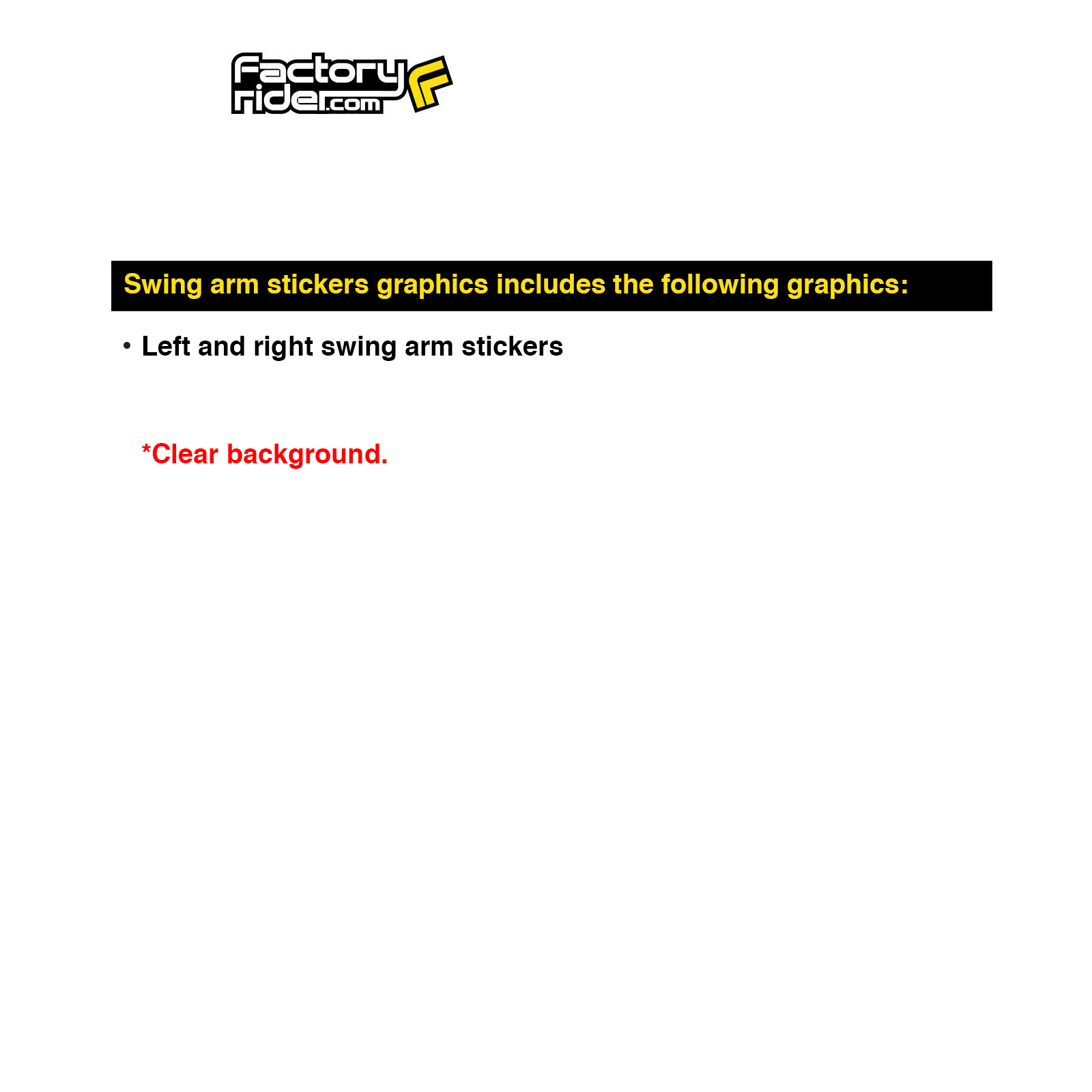 2002-2008 Honda CR 125-250 TLD Swing Arm dirt bike graphics by ENJOY MFG