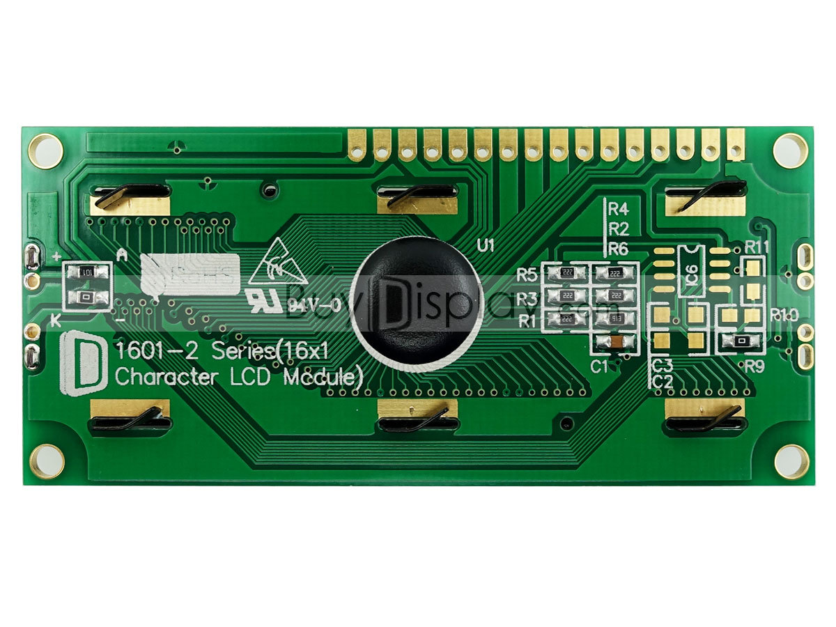 5V Wide Angle 16x1 Character LCD Module Display w/Tutorial,HD44780,Backlight