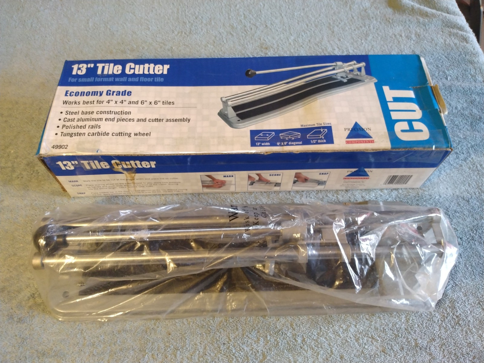 Precision Components 13" Tile Cutter NIP