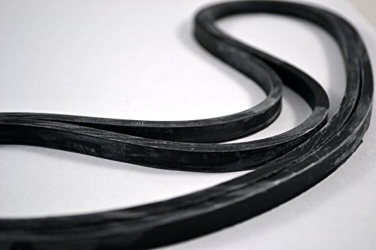Large Black Solid Rotor Silencer Band