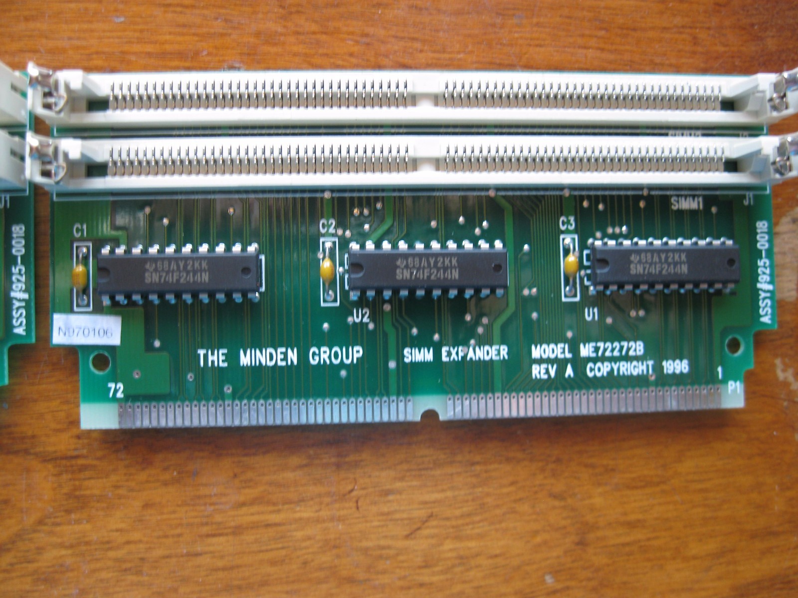 Simmexpander ME72272B Memory Module Risers BRAND NEW
