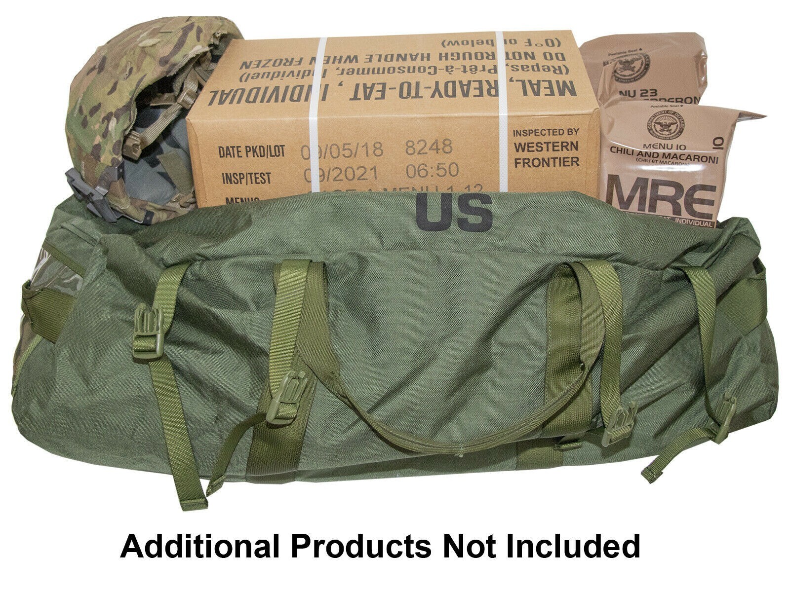 Army New Improved Trooper Deployment Duffle Travel Bag Luggage Flight Cargo Bag