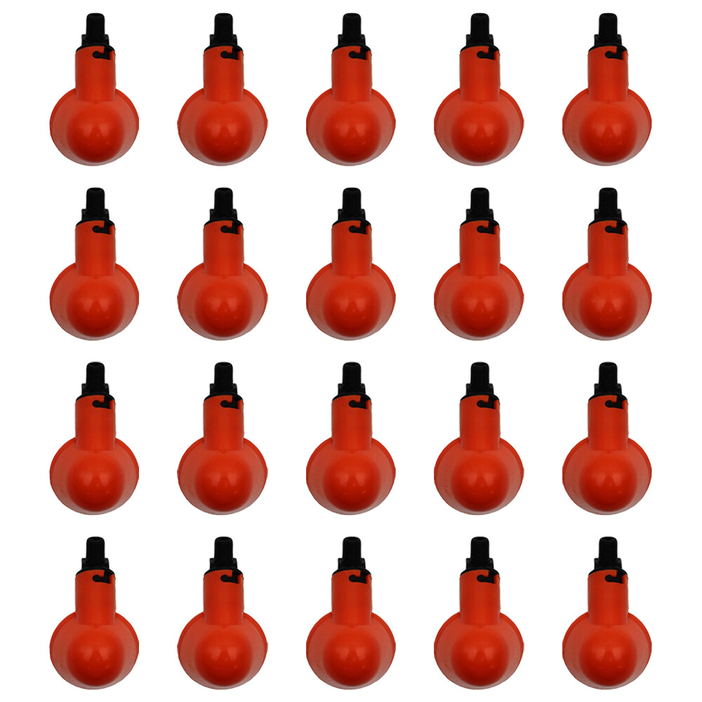 20 Pack Poultry Chicken Water Drinking Cups Feeder Hen Quail Automatic Drinker