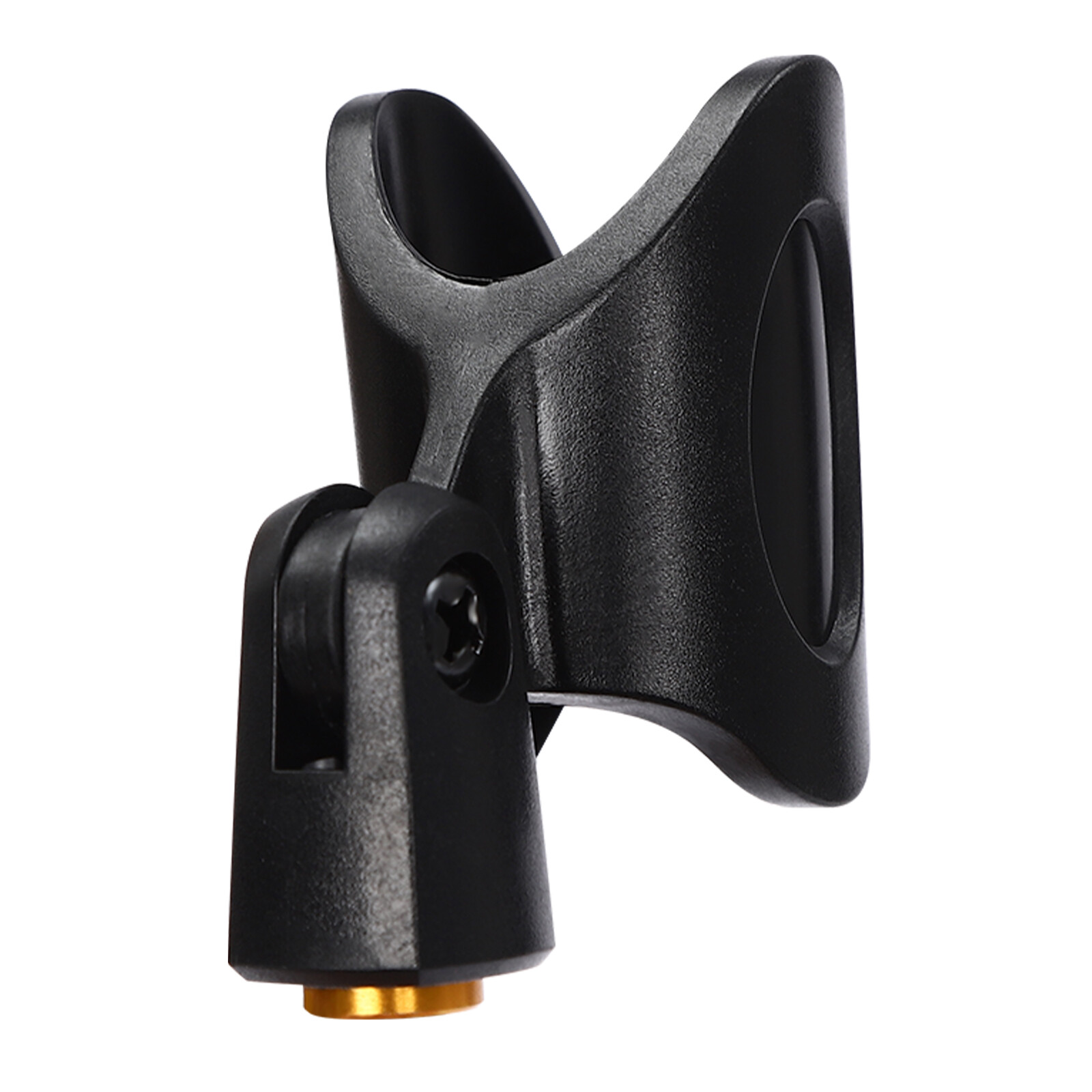 2pcs Universal Microphone Clips Black Microphone Mic Clip Holders