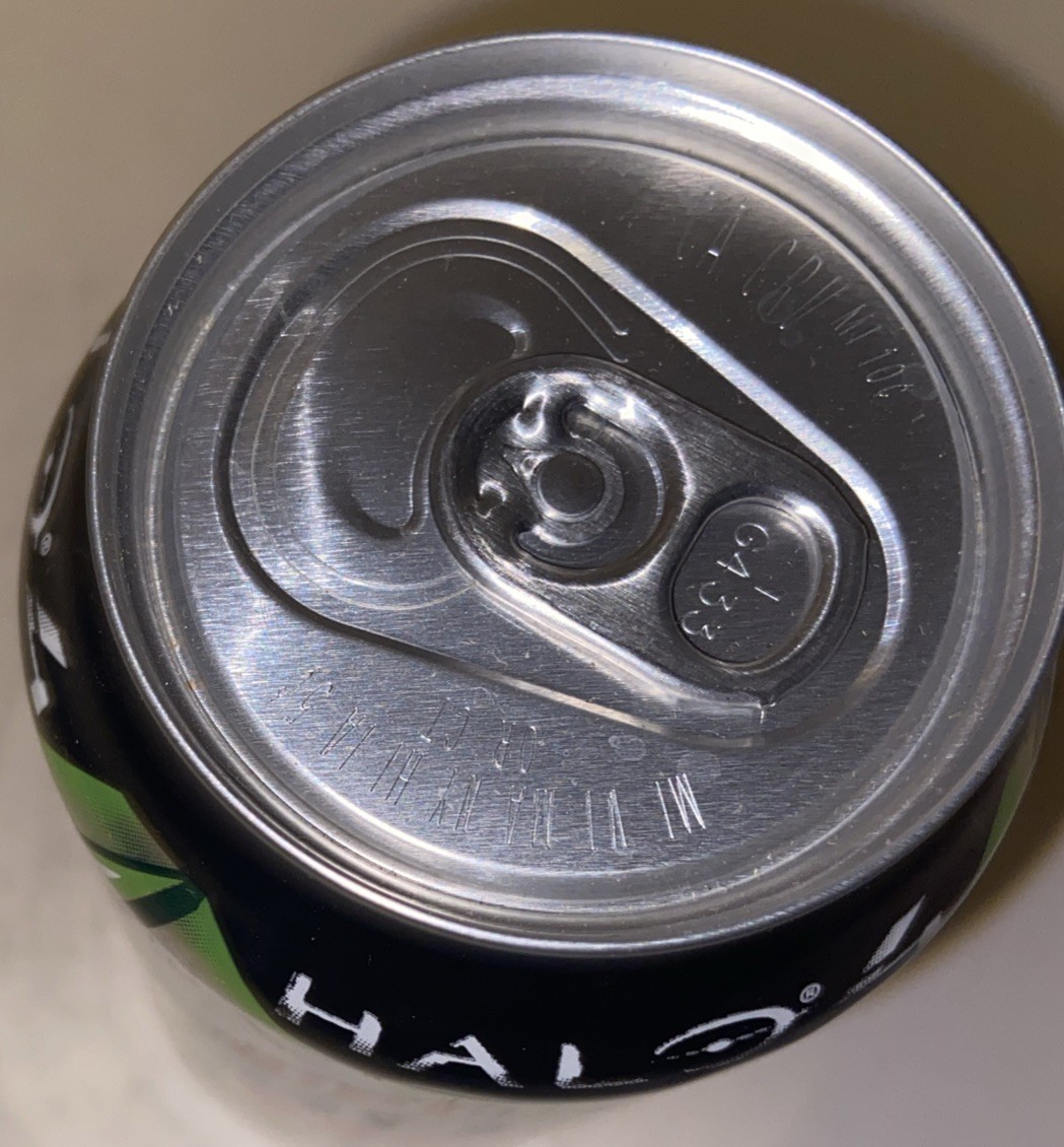 2013 12oz. DIET MTN DEW ( HALO4 XBOX360) EMPTY BOTTOM OPENED