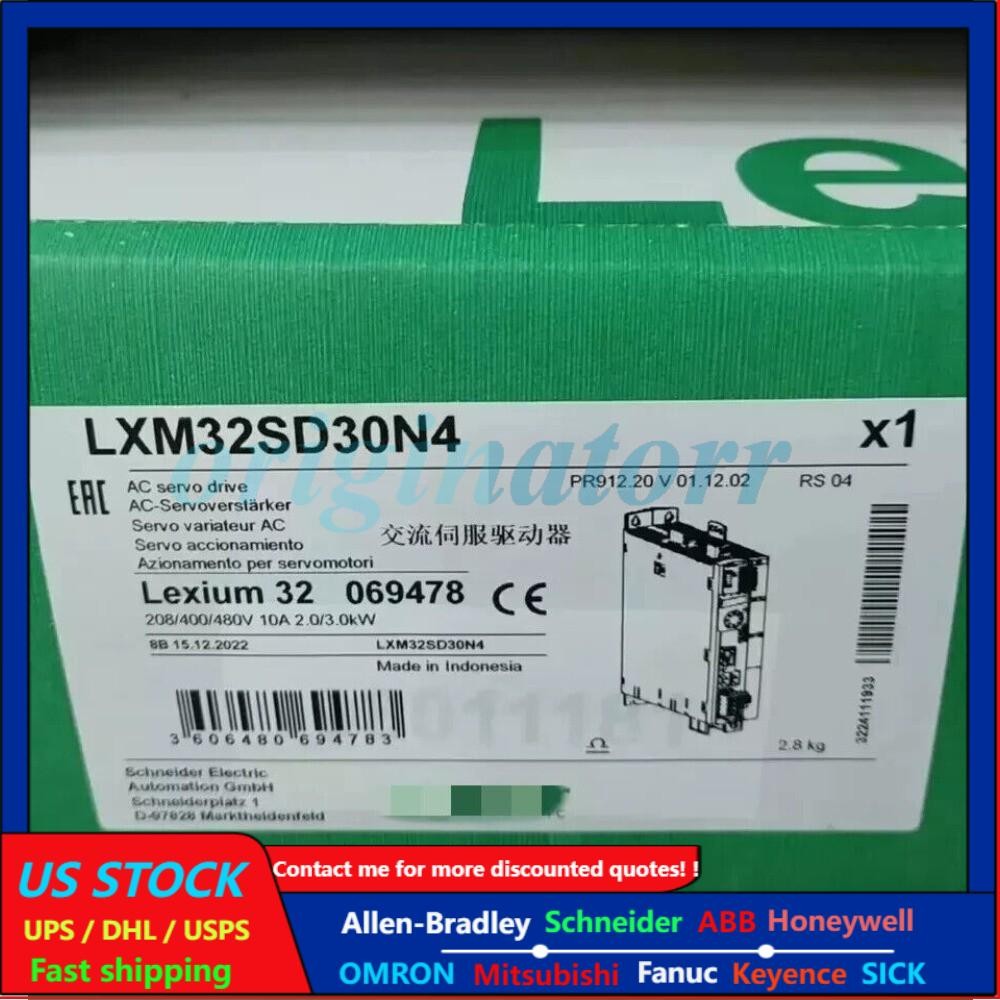 LXM32SD30N4 Quick Delivery Driver Brand New Servo Driver LXM32SD30N4